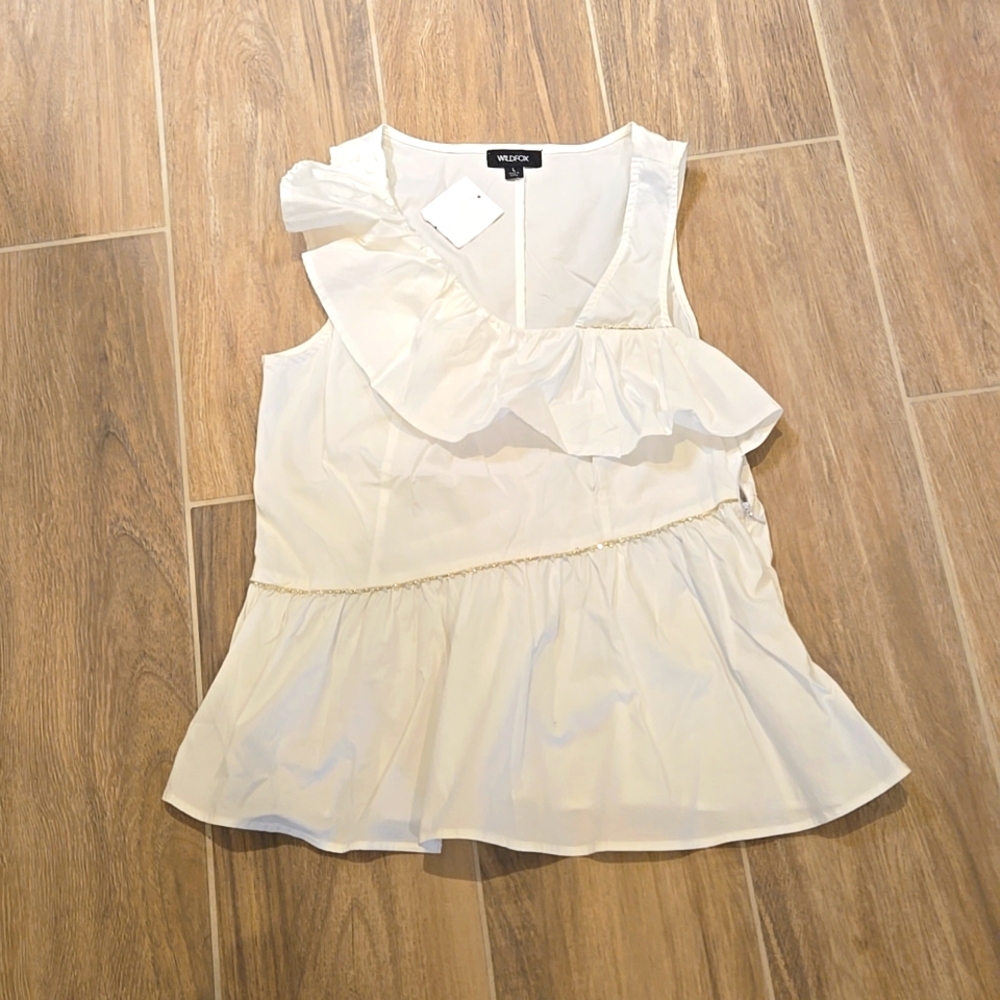 Wildfox Ruffle Shirt